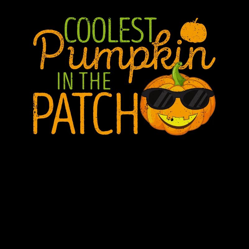 Coolster Kürbis im Patch Lustige Halloween
