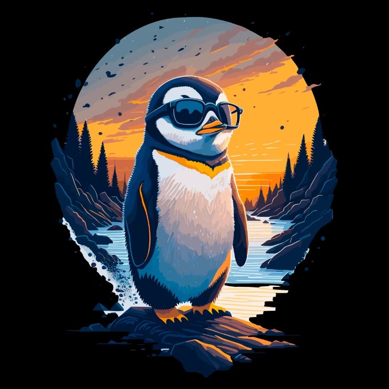 Cute penguin