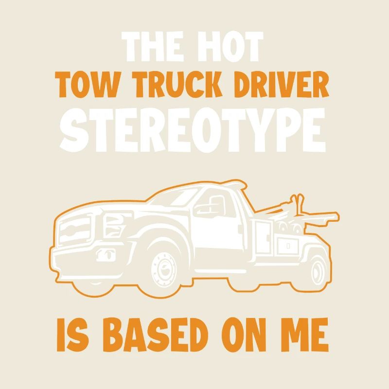 Hot Tow Truck Driver Stereotype Abschlepper
