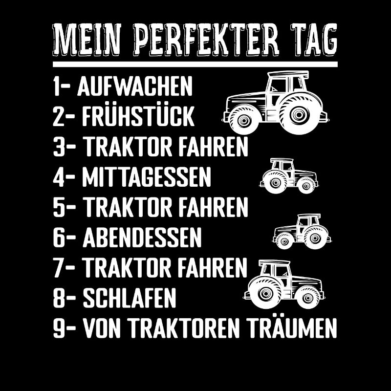Mein Perfekter Tag Bauer Landwirt Geschenk