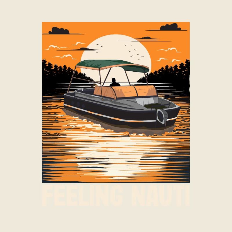 Feeling Nauti Motorboating Meme Pontoon Captain