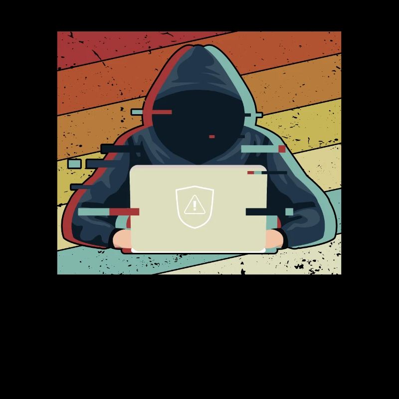 Retro Sniffer Social Engineering Phishing Grey