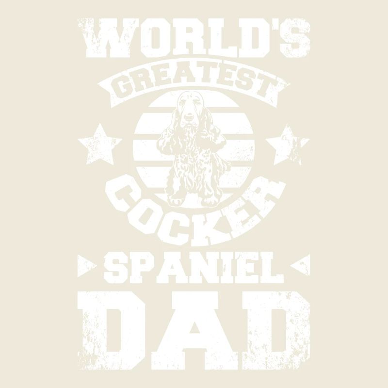 World's greatest cocker spaniel dad