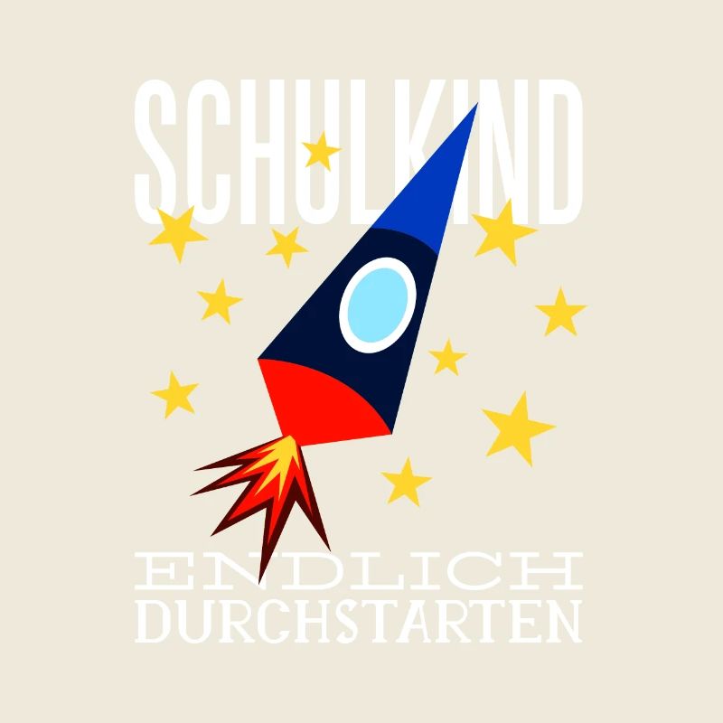 Schulkind Endlich Durchstarten