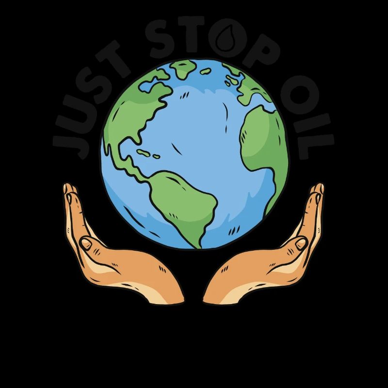 Stoppen Sie einfach das Öl und retten Sie die Erde - stoppen Sie einfach das Öl