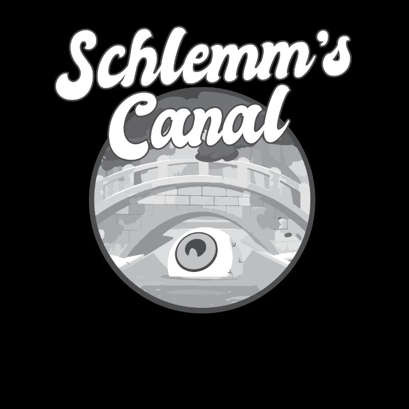 Schlemm’s Canal Drôle d’optométriste Pun Eye