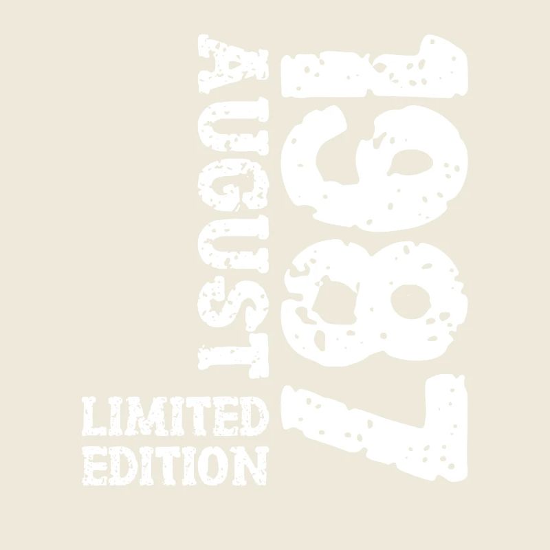 1987 August Limited Edition 36. Geburtstag Outfit