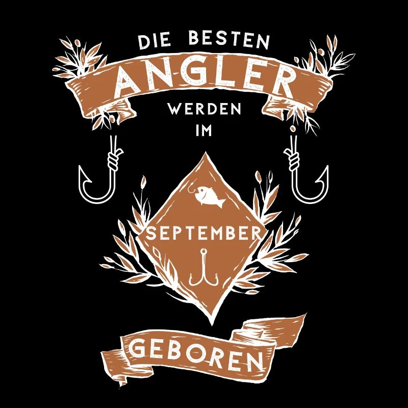 Die besten Angler werden im September geboren