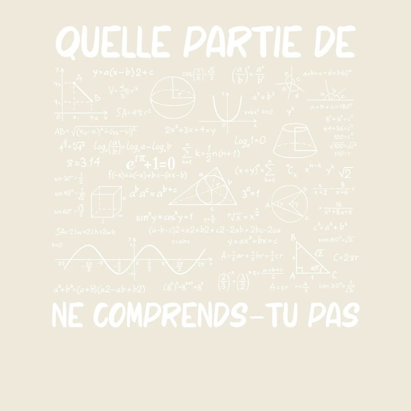Maths Prof Humour Citations Drôles en Mathématique