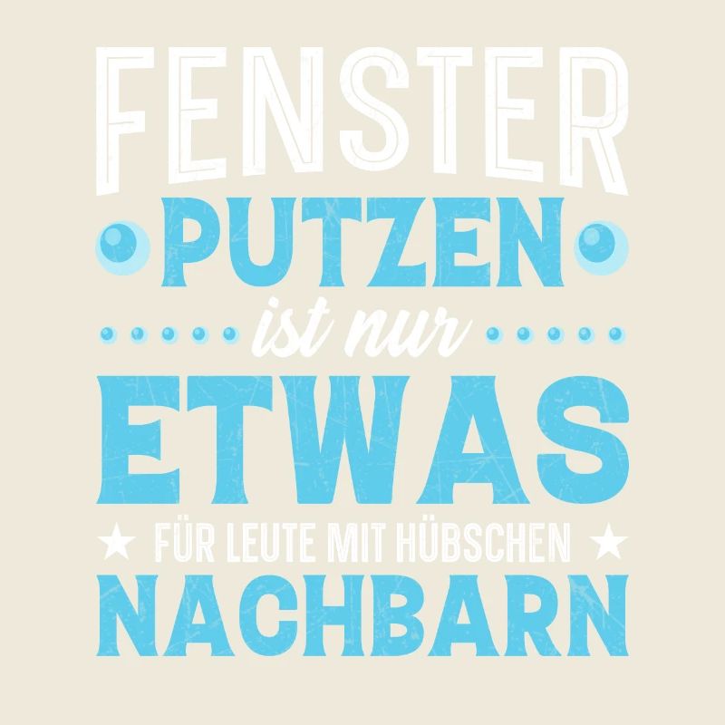 Fenster putzen Nachbarn