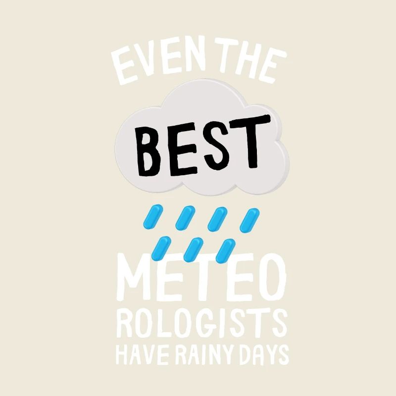 Jeu de mots météorologique pour météorologue