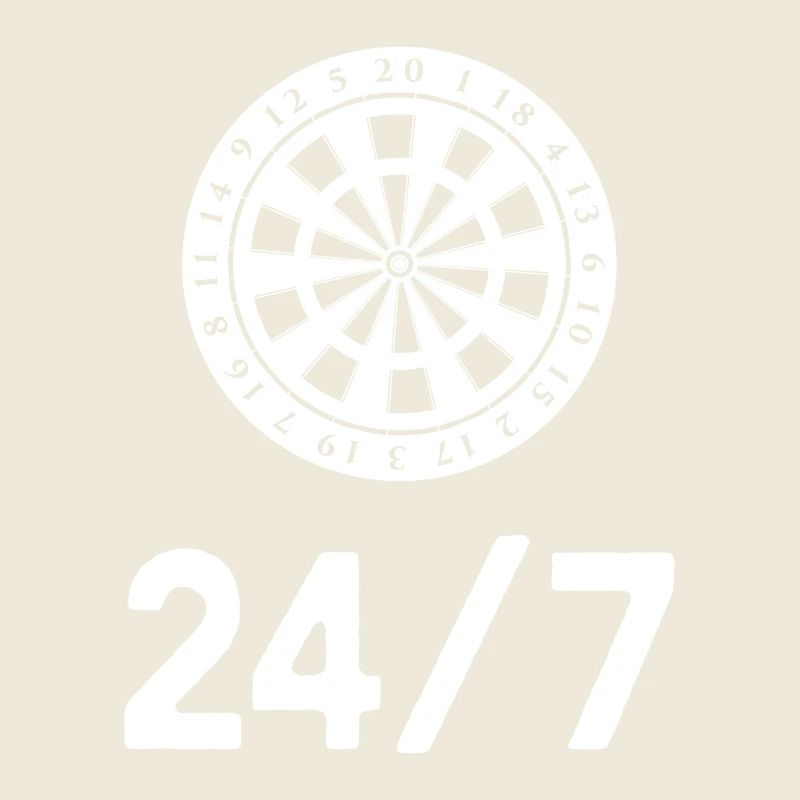 24-7 - Dartscheibe -