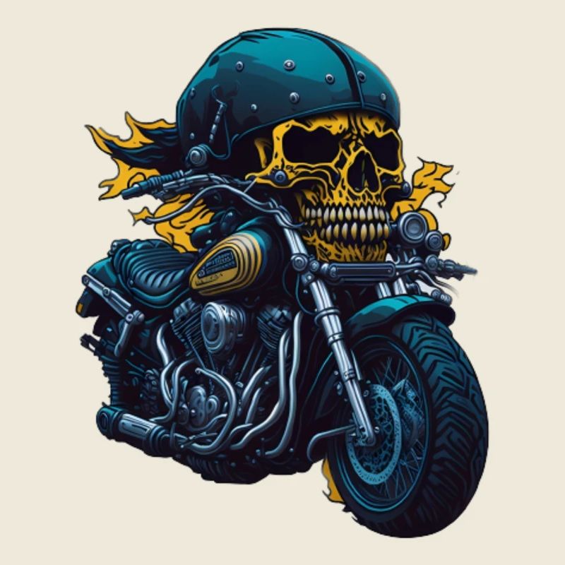 Biker Skull