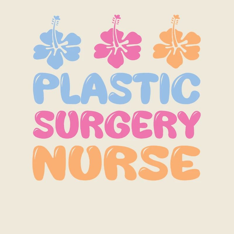 Floral Design Plastic Surgery Nurse
