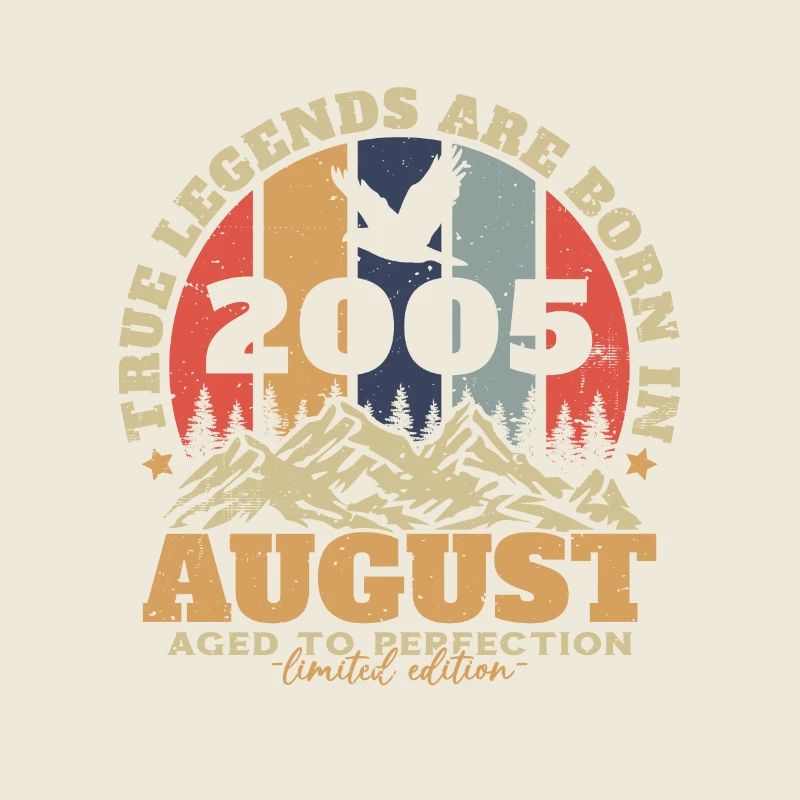 August 2005 Vintage Birthday Retro