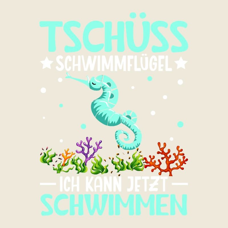 Schwimmflügel Seepferdchen Schwimmen