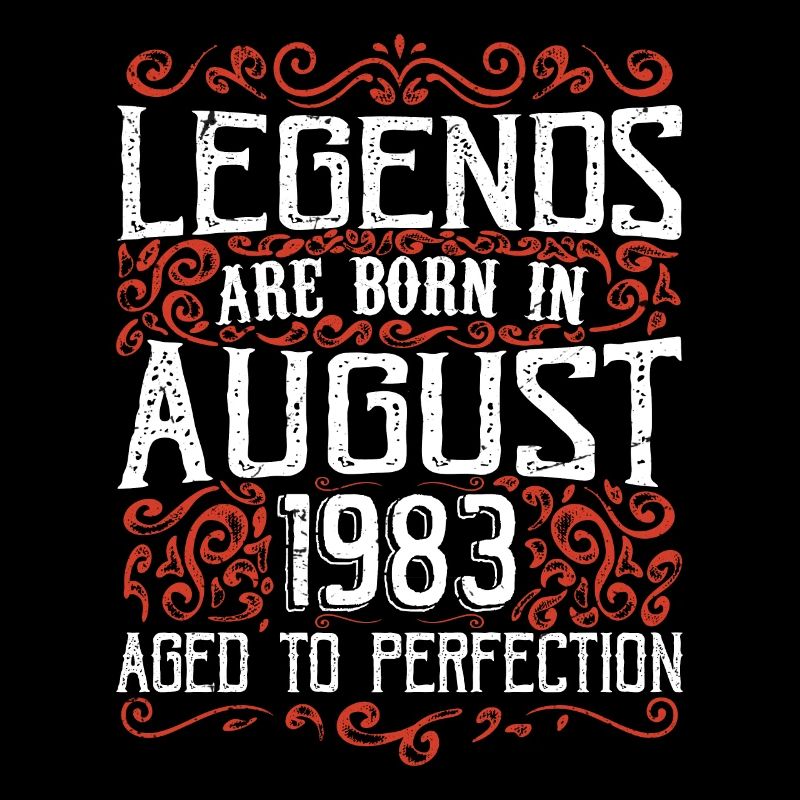 August 1983 Jubiläum 1983 Legenden August