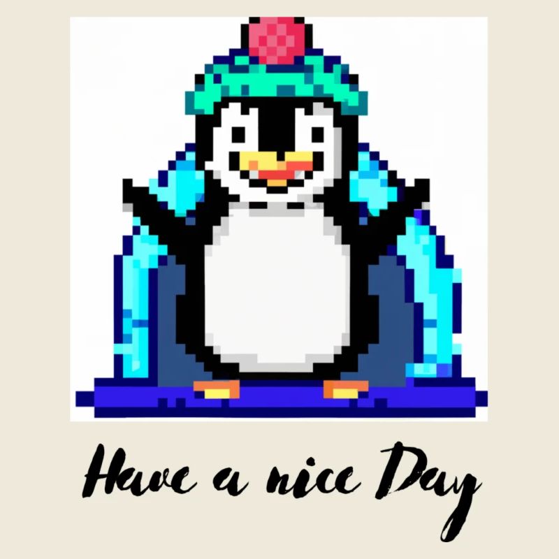 have a nice day penguin