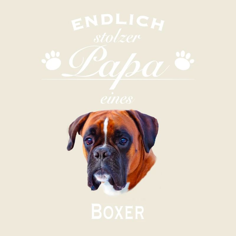 Endlich stolzer Papa - Boxer