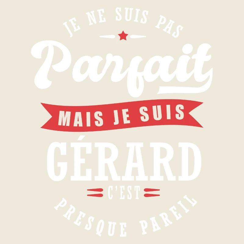Gérard Parfait Cadeau prenom gerard