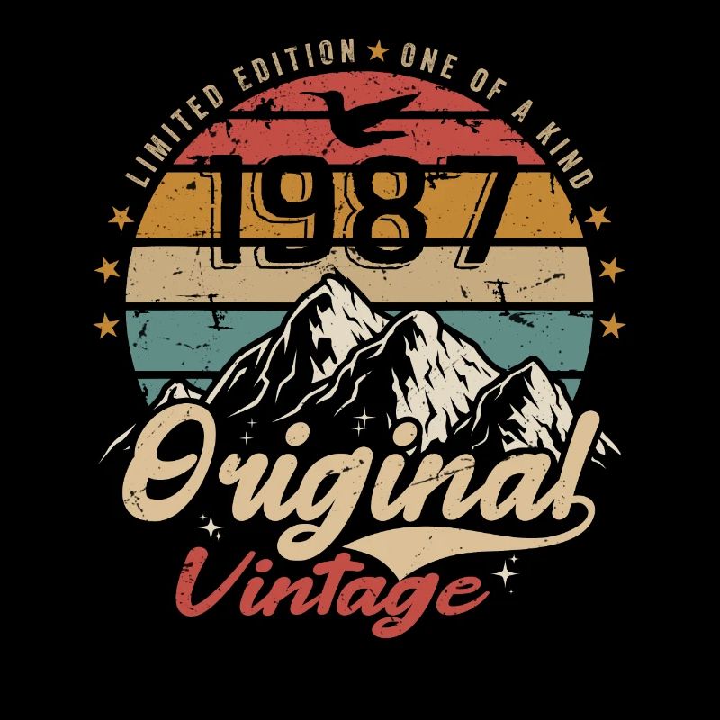 Original Vintage 1987 limited edition 1987