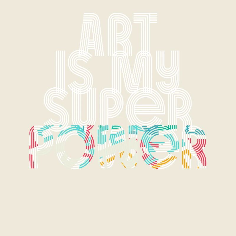 Kunst ist meine Superkraft