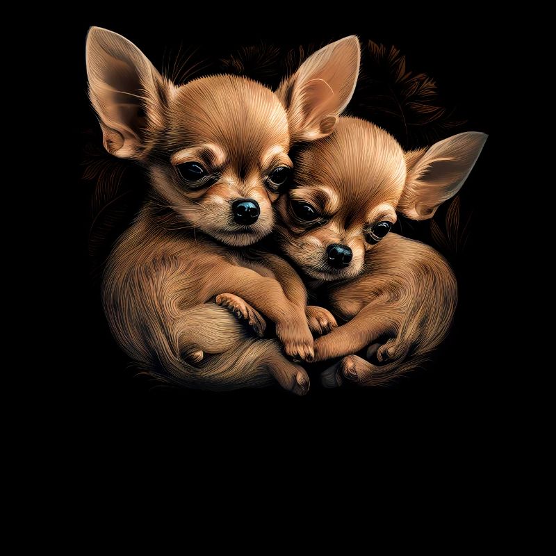 Chiots Chihuahua - Mignons petits chiens Amour