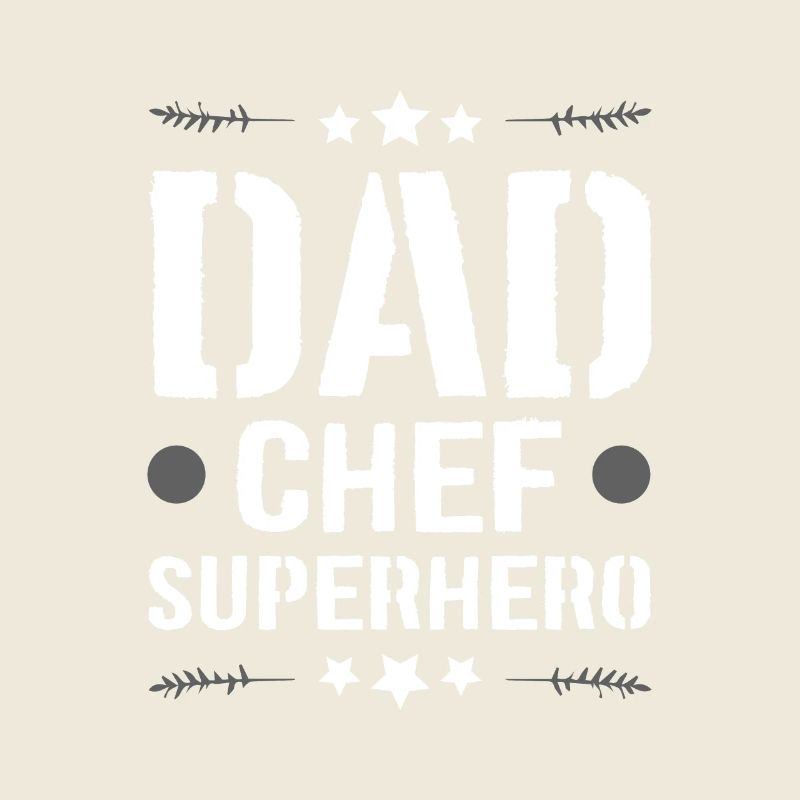 Dad Chef Superheld Papa