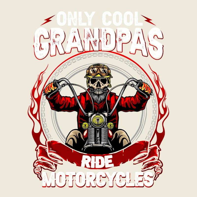 Cool Opa Biker