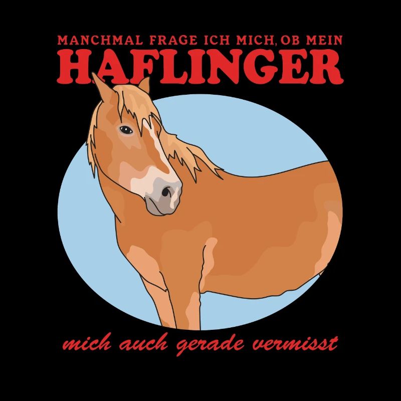 Haflinger Pferd Haffi Pferdebesitzer Geschenk