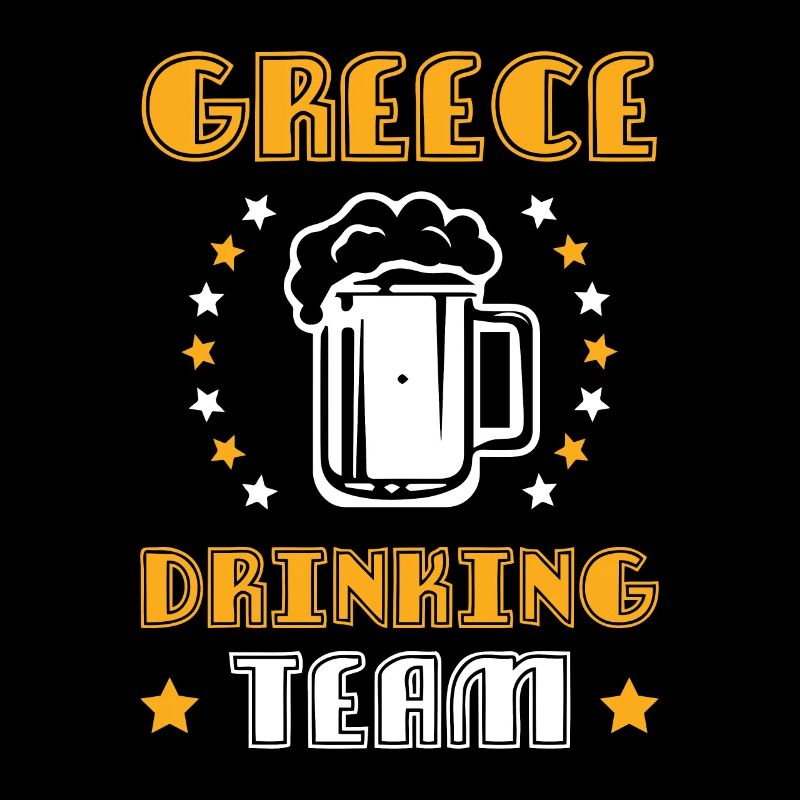 Grèce Équipe de buverie