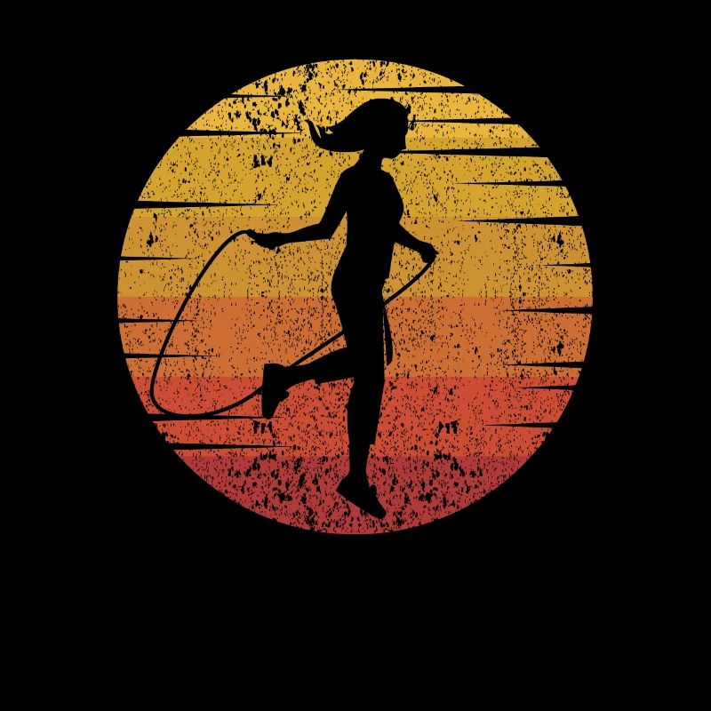 Retro Speed Skipping Jumping Professional Jump