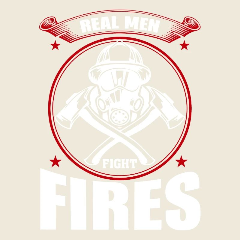 Echte Männer Bekämpfen Brände