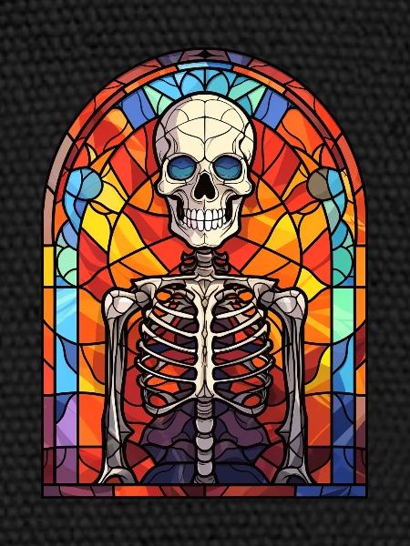 Vitrail d’Halloween