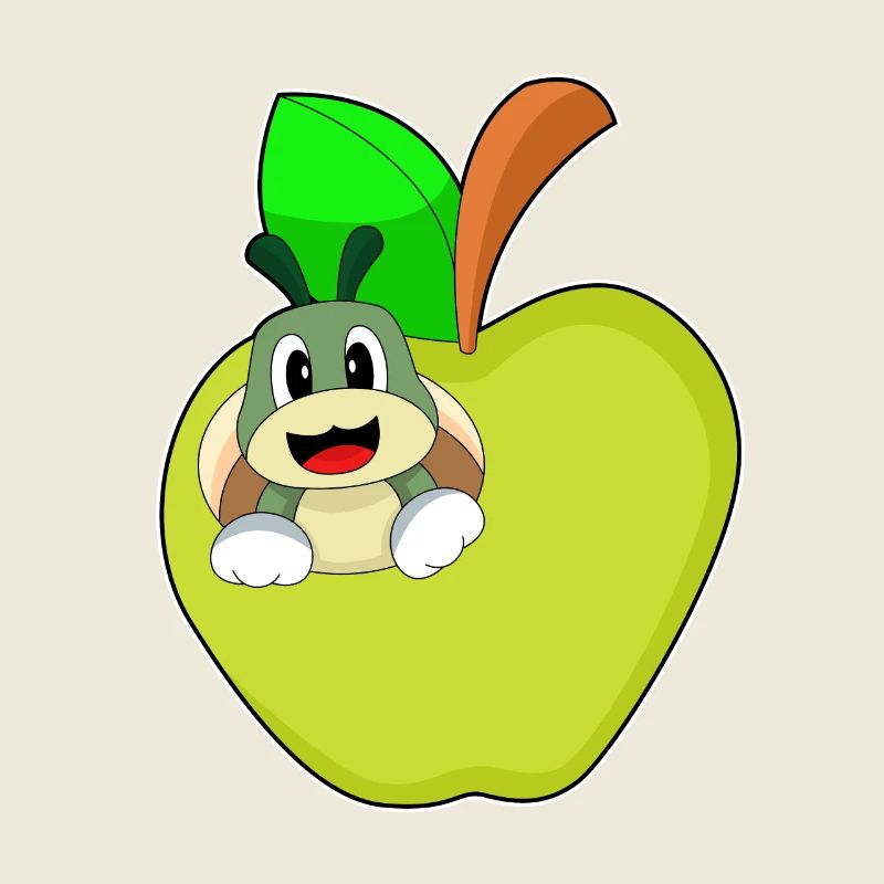 Pomme Caterpillar