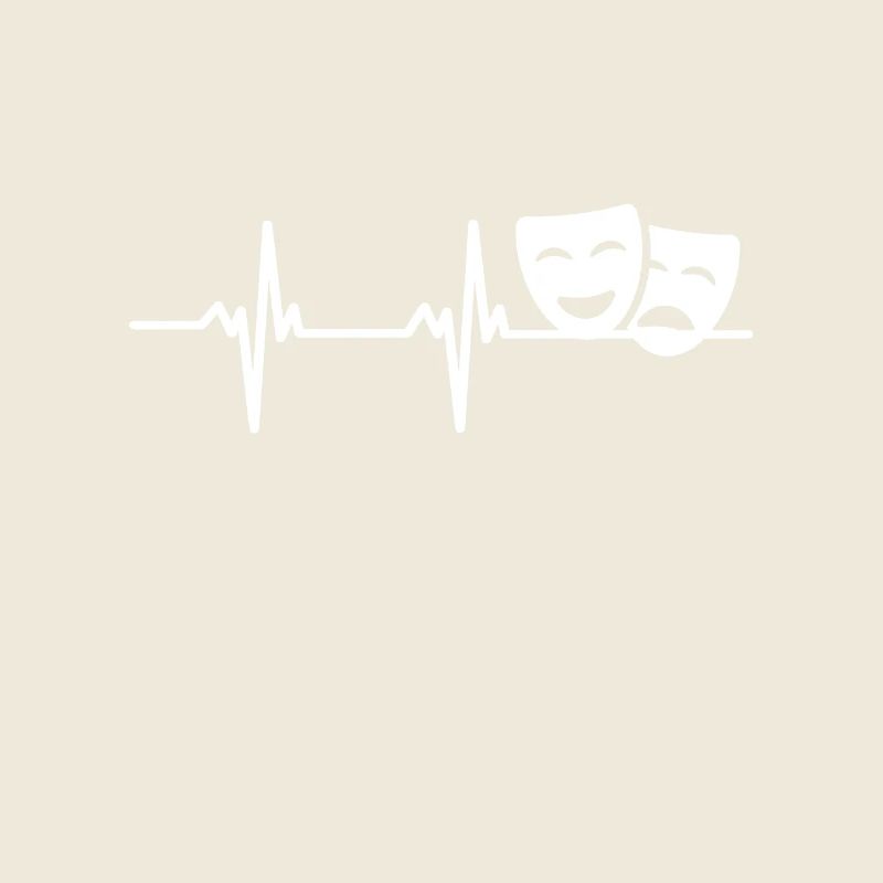 Drama Masks Theatre Heart palpitations