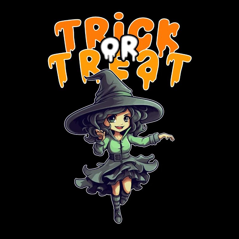 Halloween Design Hexe Witch Design