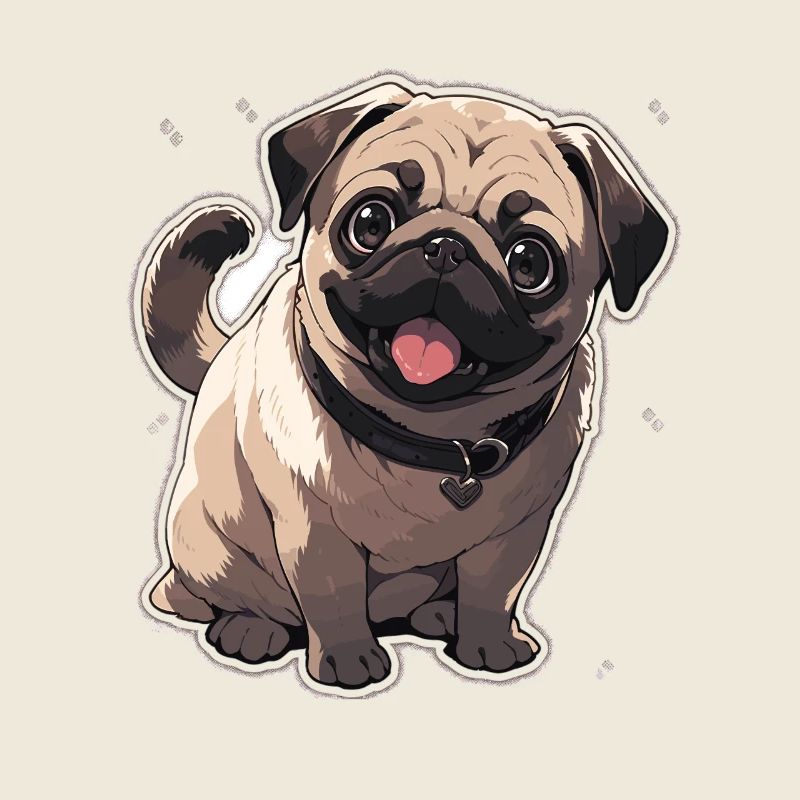Mops Mops Hund Mops Sonnenbrille Mops Geschenk