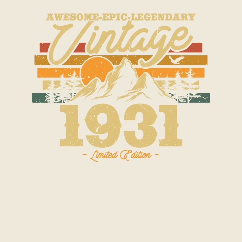 1931 Birthday Nostalgia