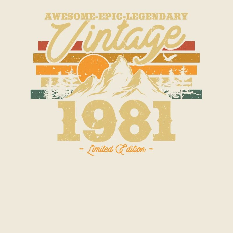 42e anniversaire élégant en 1981