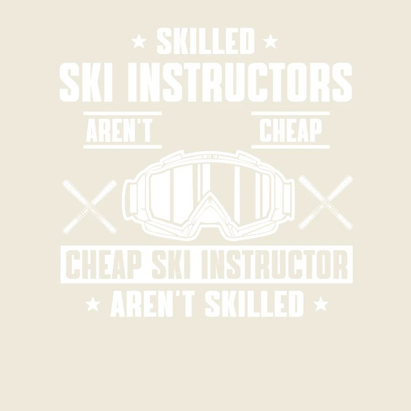 Funny ski instructor saying