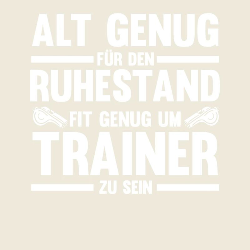 Rente Rentner Ruhestand Pension Trainer