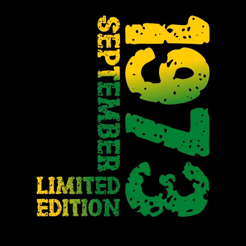 1973 Septembre Édition Limitée 50th Birthday Deco