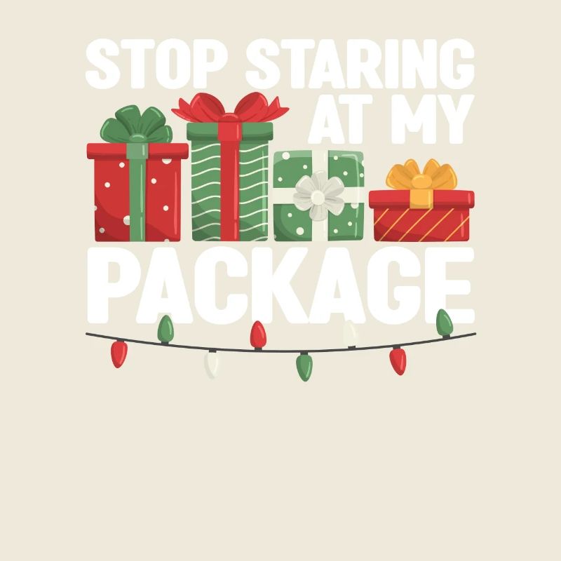 Arrêtez de regarder mon colis Noël drôle