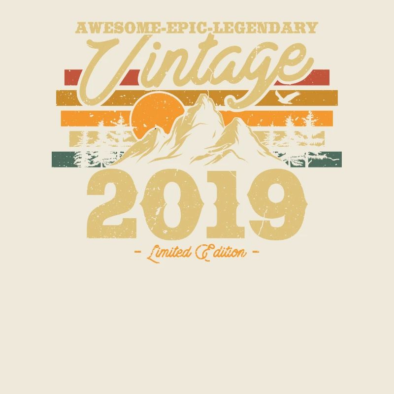 Cadeau Vintage 2019 4/5 ans