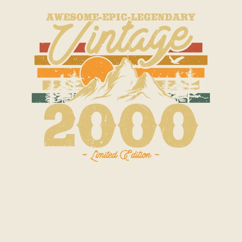 Cadeau d’anniversaire vintage 2000