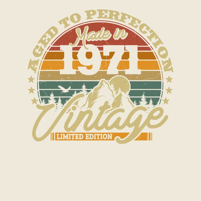 Vintage Birthday Gift 1971
