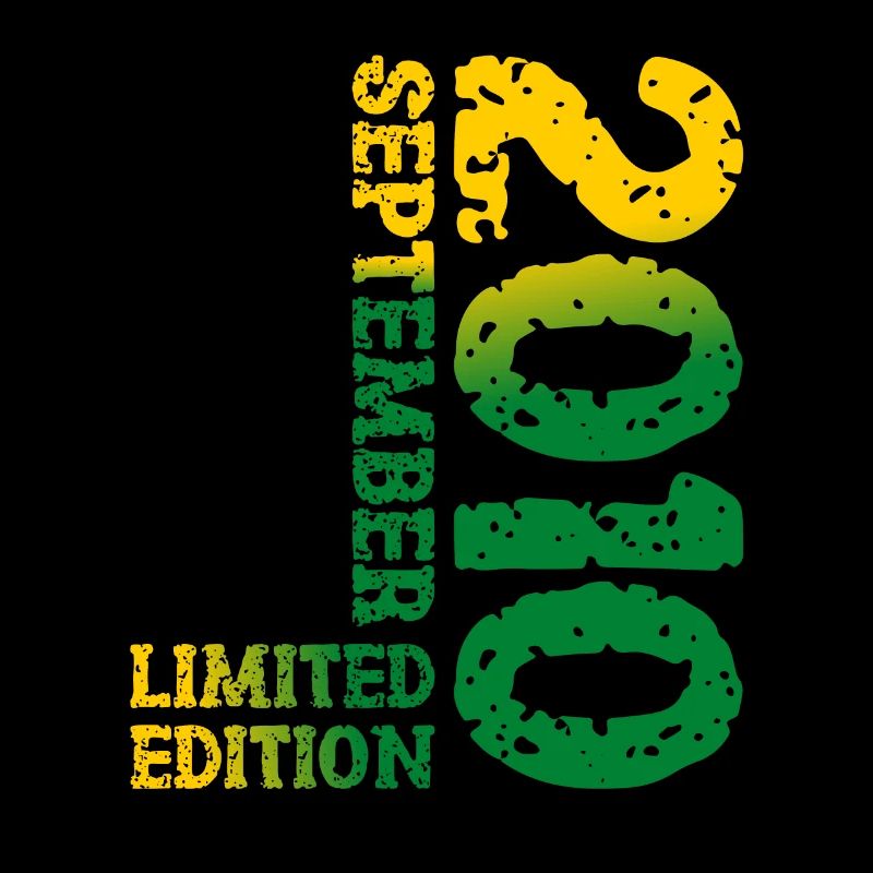 2010 Septembre Edition Limitée 13th Birthday Deco