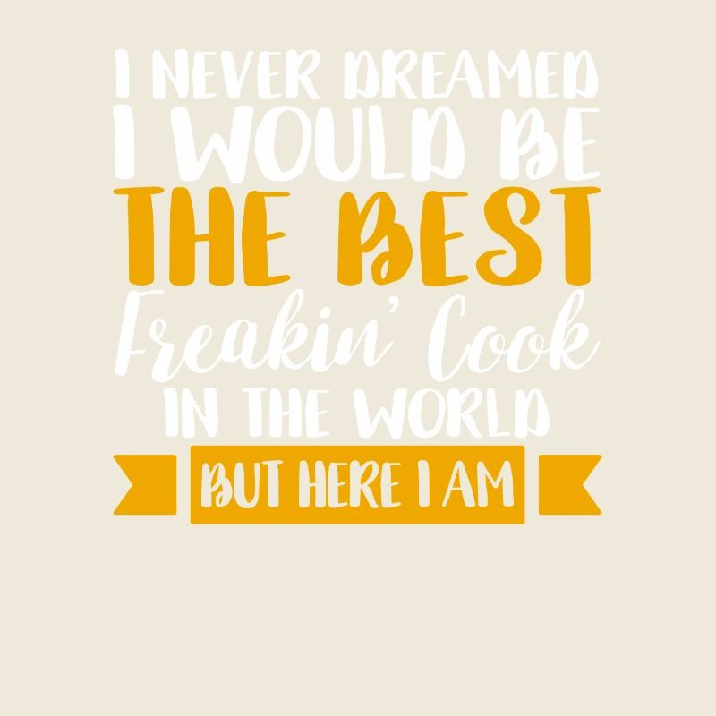 I would never have dreamed that I would be the