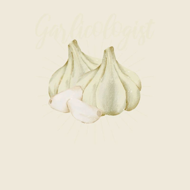 Ailléologue Drôle de Chef Ail Bulbe Cook Delicious